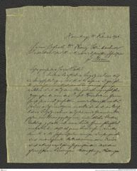 Nachlass Franz Steindachner, Brief von Paul Sachse an Franz Steindachner (18.02.1905), Inv.Nr. 429.01, Seite 1
